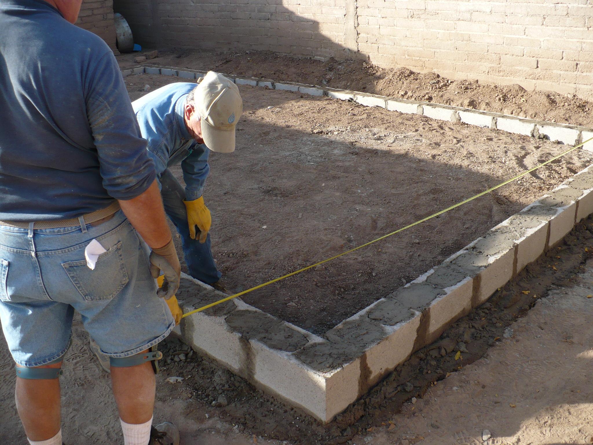 Setting the stemwall1